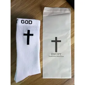 Jesus Saves Socks-Faith-Inspired Cross Design, Comfortable & Stylish Christian Socks for Men & Women, Perfect Religious Gift