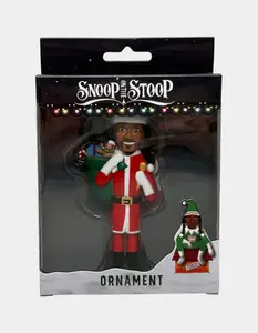 SNOOP DOGG Snoop On The Stoop Ornament, Red Combo