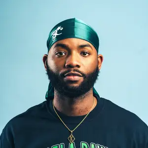 Silky Satin Durag for 360 Waves | Green