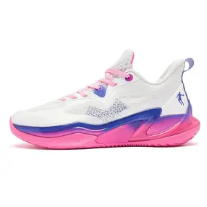 Jordan Wind Blade 4 Men's Low-Top Basketball Shoes in Pink-Purple for Comfort, Support, and Durability Trending Shoes, House White Official Shoes to Get / Maison Mihara Verifiable, with credentials and supporting global authentication