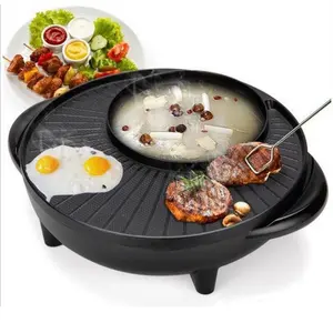 Multifunctional Pot Electric Grill - Versatile Cooking Tool with Multiple Features for Home Use