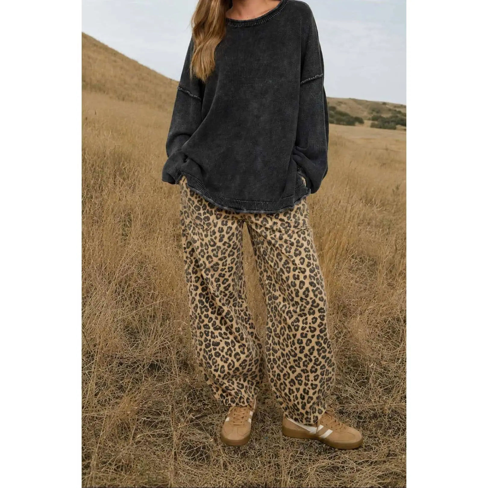 After Hours Sweater - Charcoal