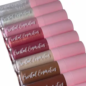 Sugar Baby Liquid Lipstick Lipgloss Matte/Shimmer 5ML High Pigmentation Long Lasting Lightweight Formula 18 Shades