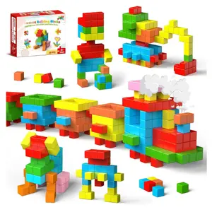 Mother Day Gift Magnetic Blocks, 30 PCS Brightly Colored Magnetic Building Tubes, Preschool Classroom Must Haves Magnetic Sensory Autism Toys, STEM Kids Boys Girls Gifts for 3+ Year Old