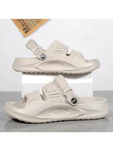Men's summer outdoor sports casual sandals, slip-resistant, lightweight, suitable for driving, thick-soled beach slippers
