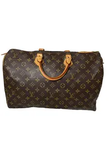 Pre-owned Louis Vuitton Leather Weekender Bags Monogram Speedy 40