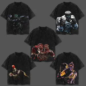 [COLLECTION] Real Steel Sweater & Tshirt & Hoodie Menswear Atom Noisy Boy Zeus Twin Cities Midas Gift for movie fans Top Apparel Classic Oversized Seamless Simple Straight Man designer shirts Men's Regular Fit Floral Print Tee Heavyweight Cotton T-Shirts