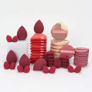 Cloud Powder Puff 50pcs,, Beauty Makeup Sponge Mixing BB Cream, Foundation, Concealer Use, Particularly Suitable for Covering Local Imperfections and Spots, More Suitable for Delicate Contouring Around Eyes, Nose Wings, and Mouth Corners.Makeup Sponge Puf