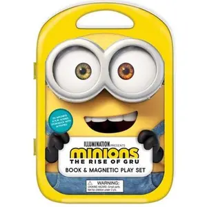 USED-Minions: The Rise of Gru: Book & Magnetic Play Set by Hayes, Arden (Paperback)