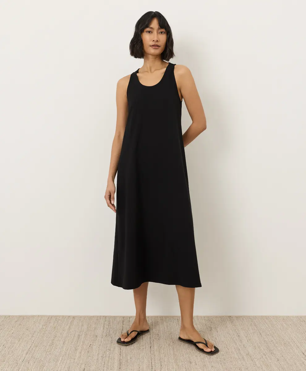 Women's Organic Cotton Jersey Relaxed Tank Dress