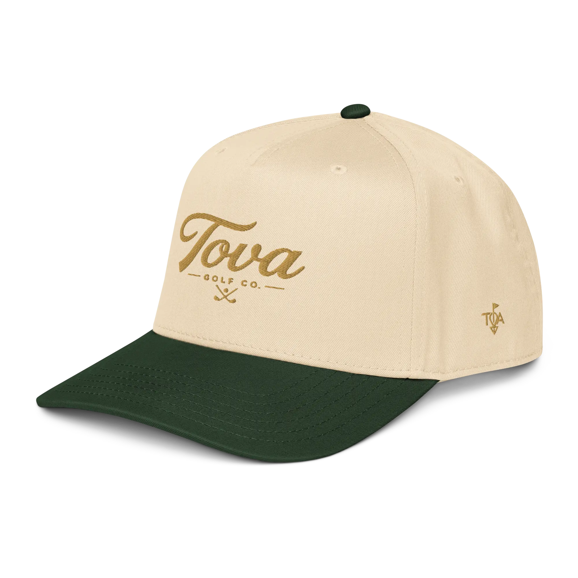 TOVA Golf Co. 5-Panel Cap – Premium Structured Snapback