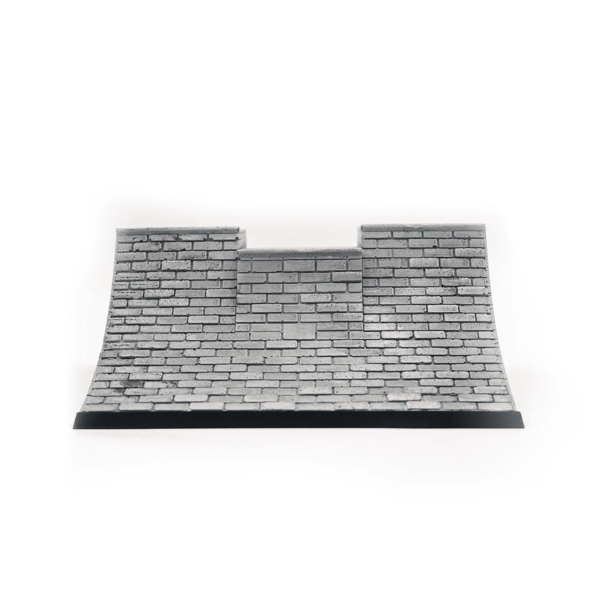Bland Fingerboards Concrete Obstacle - Multi-Level Brick Quarter