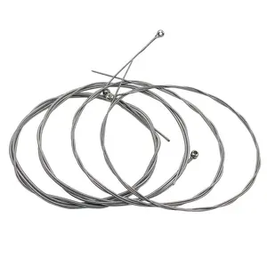 4 String Electric Bass Strings, Round Smooth Feel Coated Rust-Resistant Strings, Professional Musicians Students Beginners Instrument Repair Shops