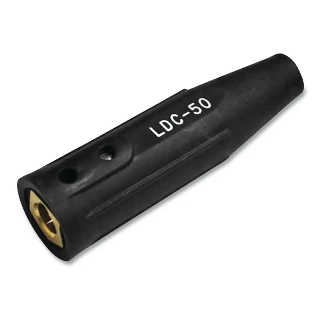 LDC-50 DINSE Female Cable Connector, 4 thru 1/0, 250 Amp