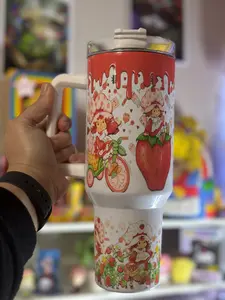 Strawberry Girl Stainless Steel Tumbler