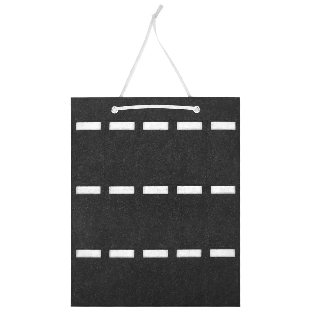 Glasses Organizer Sunglasses Organizer Storage Hanging Bag Sunglasses Eyeglasses Display Wall Mount Organizer 15 Slot Eyewear Holder Grey