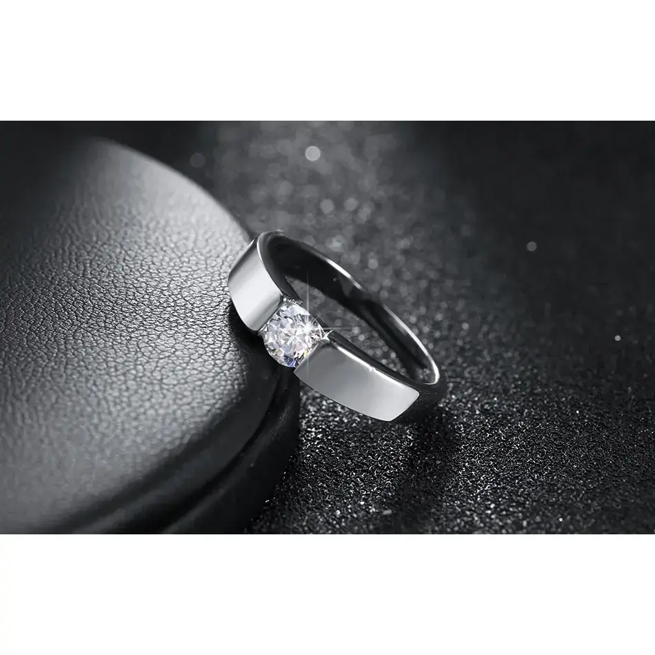 925 Sterling Silver Shining crystal moissanite Rings For Men's size 7/8/9 Fashion Party Gifts engagement wedding fine Jewelry