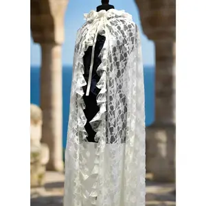 LACE CAPE - IVORY LACE