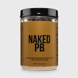 Naked PB - 100% Premium Powdered Peanut Butter 1.5LB - Slow-Roasted Non-GMO US Grown - Low Calorie & Fat - 9g of Protein, 0g of Sugar - Only 1 Ingredient