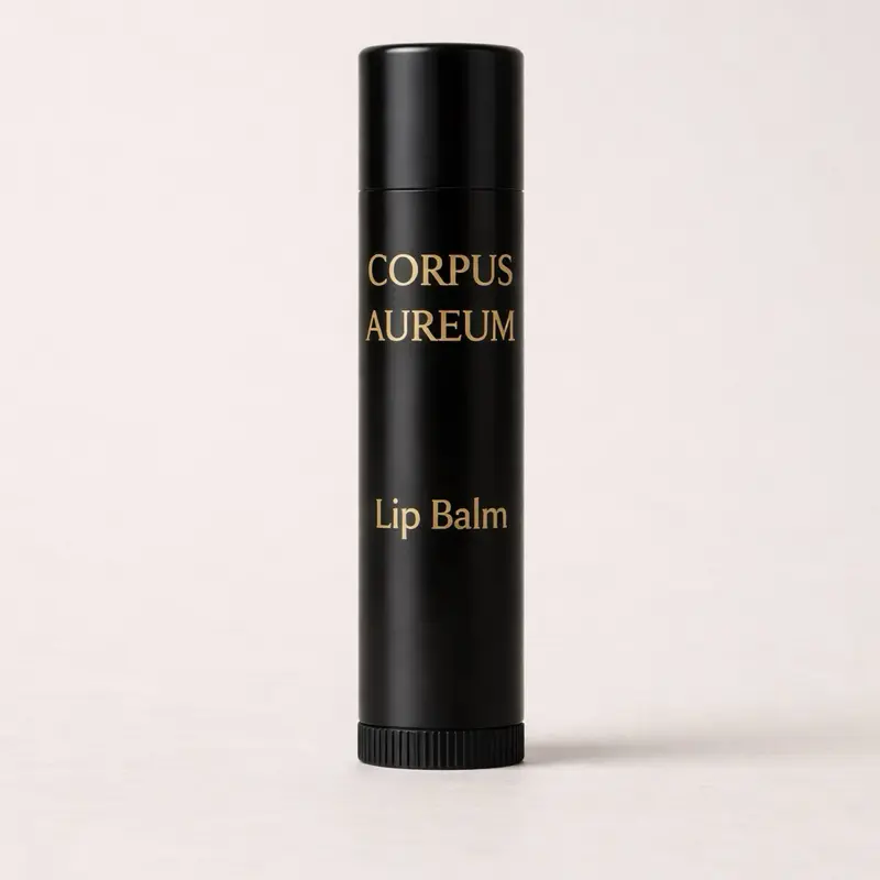 Corpus Aureum Vanilla Lip Balm – Nourishing Shea & Cocoa Butter Hydrating Balm