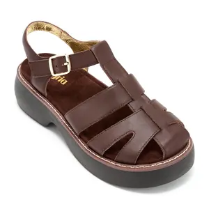 Alegria Leather Fisherman Sandals - Ingrid