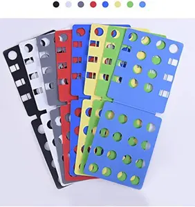 Plastic T-Shirt Folding Board Popular Kids T-Shirt Clothes Folder Magic Fast Laundry Organizer Folding Board Home Goods Household Items