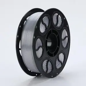 1.75mm 3D Printer Filament, Shiny Metallic PLA Silk Filament, 3D Printing Filament for 3D Printer, Office Equipment Parts