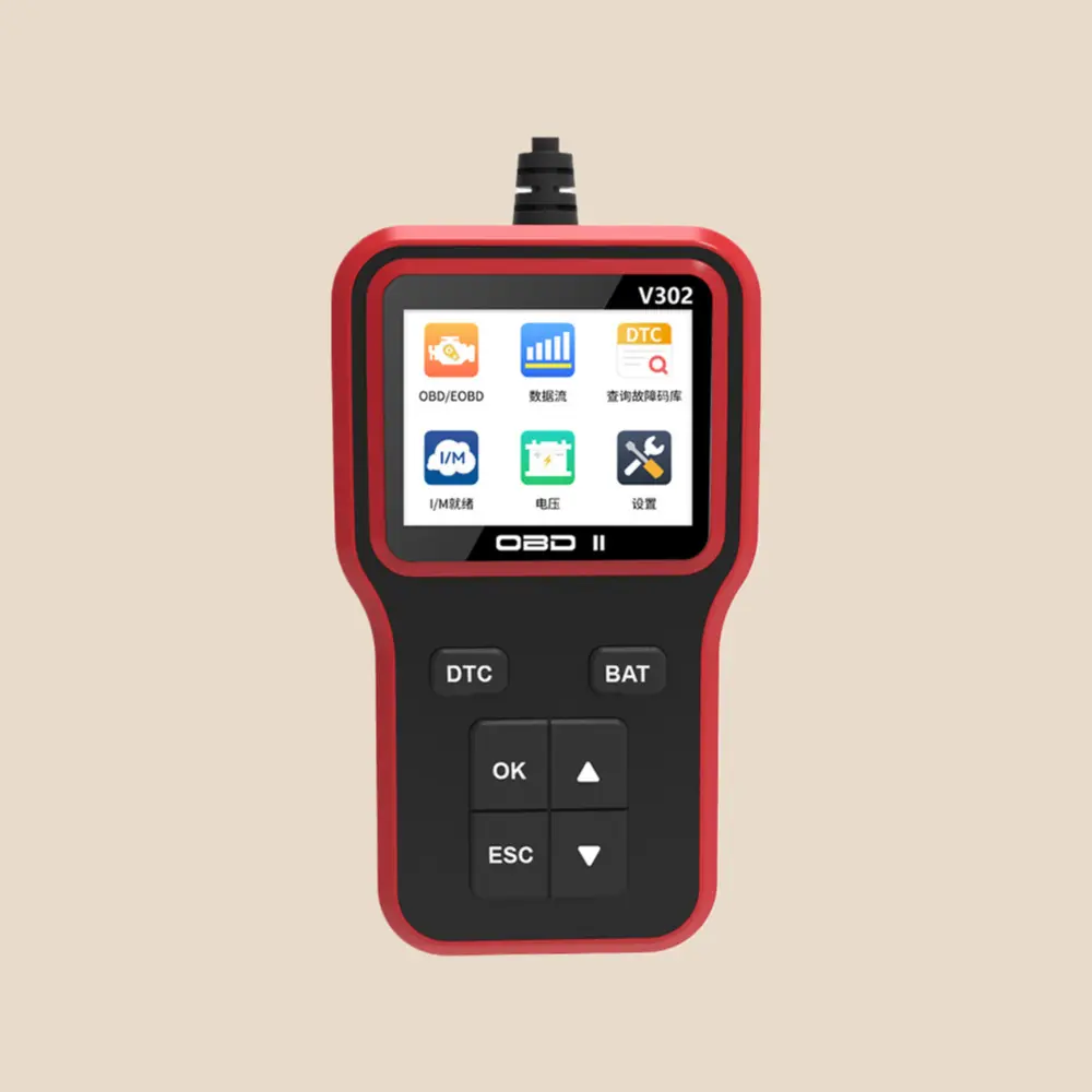 OBD2 Code Reader Engine Fault Infrared Detector OBD2 Car Diagnostic Scanner Diagnostic Tool Diagnostic Device