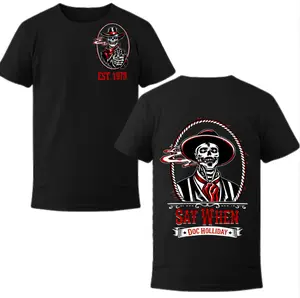 Say When Doc Holliday I’m Your Huckleberry T-Shirt, Doc Holiday Shirt, Cowboy Shirt, Tombstone Shirt, Western Cowboy Shirt anh Hoodie for both men and women