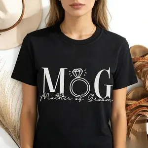 Mother of the Bride Unisex T-Shirt, Comfortable All-Season Wear, Stylish & Heartfelt Wedding Gift Idea