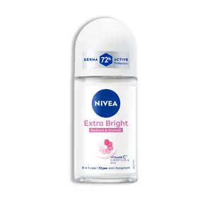 Nivea Extra-Care Powder Deodorant Roll-On 50ml with Vitamin-C Licorice Extract