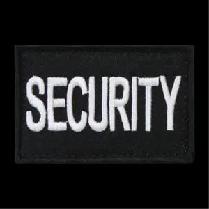 RapDom  Security Canvas Patch- Black