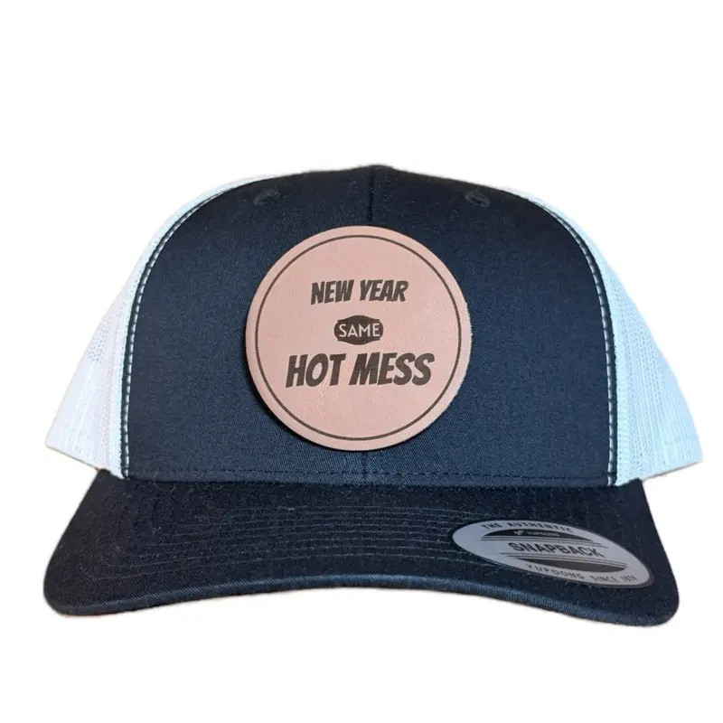 New Year Same Hot Mess Hat for Women