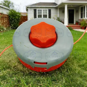 Lawn Mower Grass Cutting Head, Automatic Line Feeder, Garden Trimmer Spool, Hand Push Lawn Mower Parts, Gasoline Replacement Head, Grass Trimmer Accessories