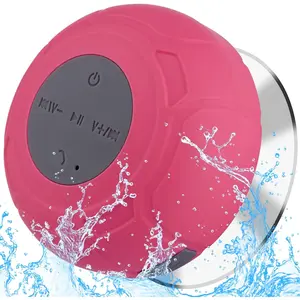 Shower Speaker Portable  Water-Resistant Speaker Suction Cup,Built-in Mic Gifts for  Speakerphone for  Phone Tablet Bathroom Kitchen -