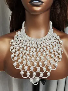 ShowReal White Necklace For Woman Become Beatiful Decorate Daily Life USe
