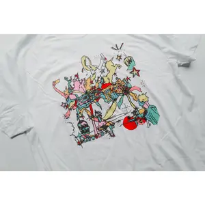 CLUB PUNK WHITE T-SHIRT MOVIESTARZ
