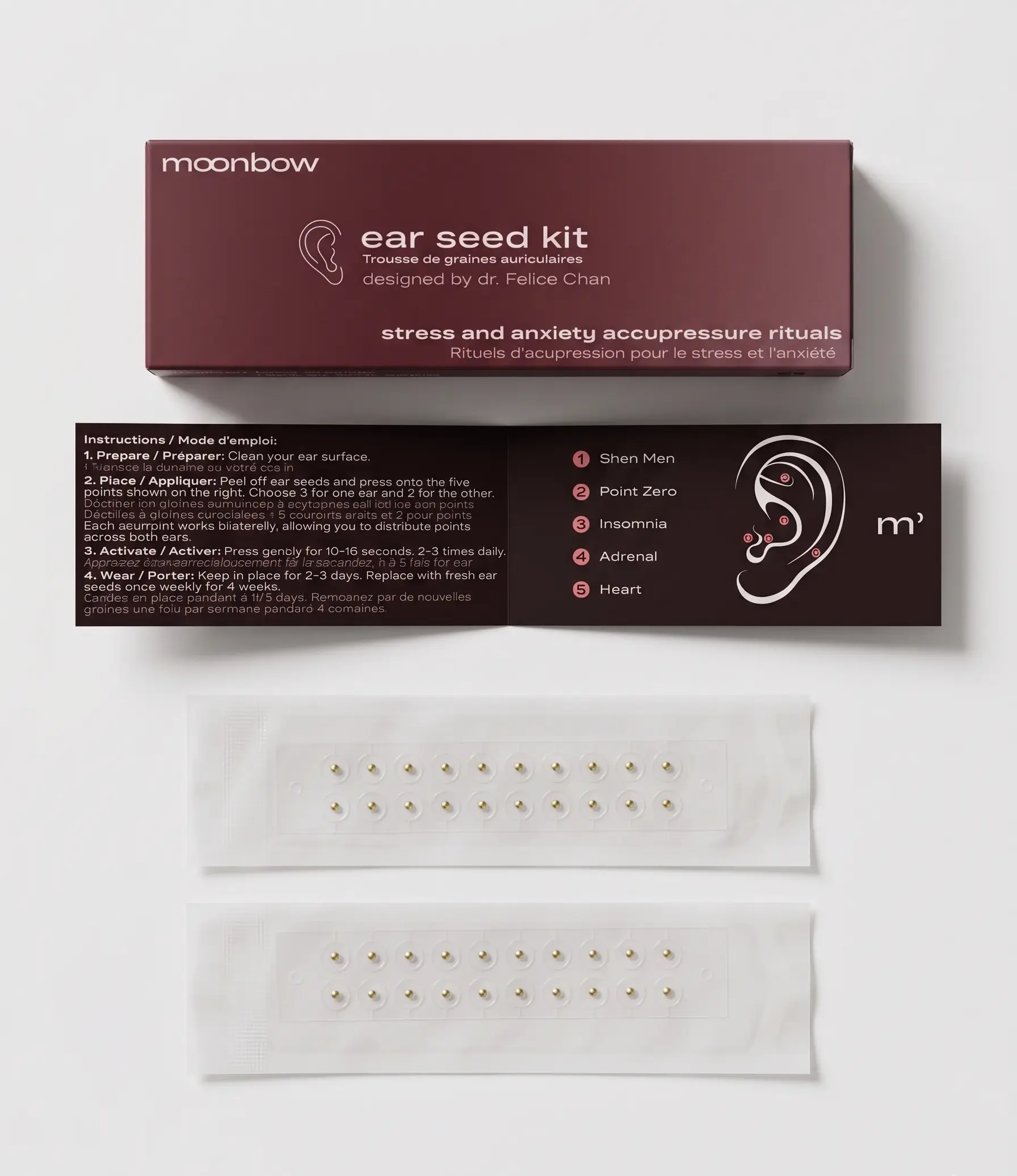 Ear Seed Kit: Stress & Anxiety