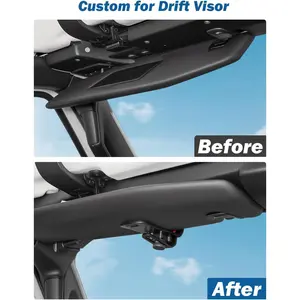 Floppy Sun Visor Repair Clip for Car, Quick Fix,Universal Car Drift Visor Clip, Visor Clip to Keep Sun Visor Up