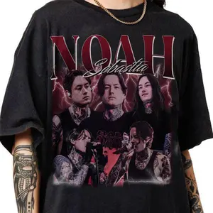 Noah Sebastian T-shirt Vintage, Graphic Tee, Gift For Fans, Full Size, Full Color.