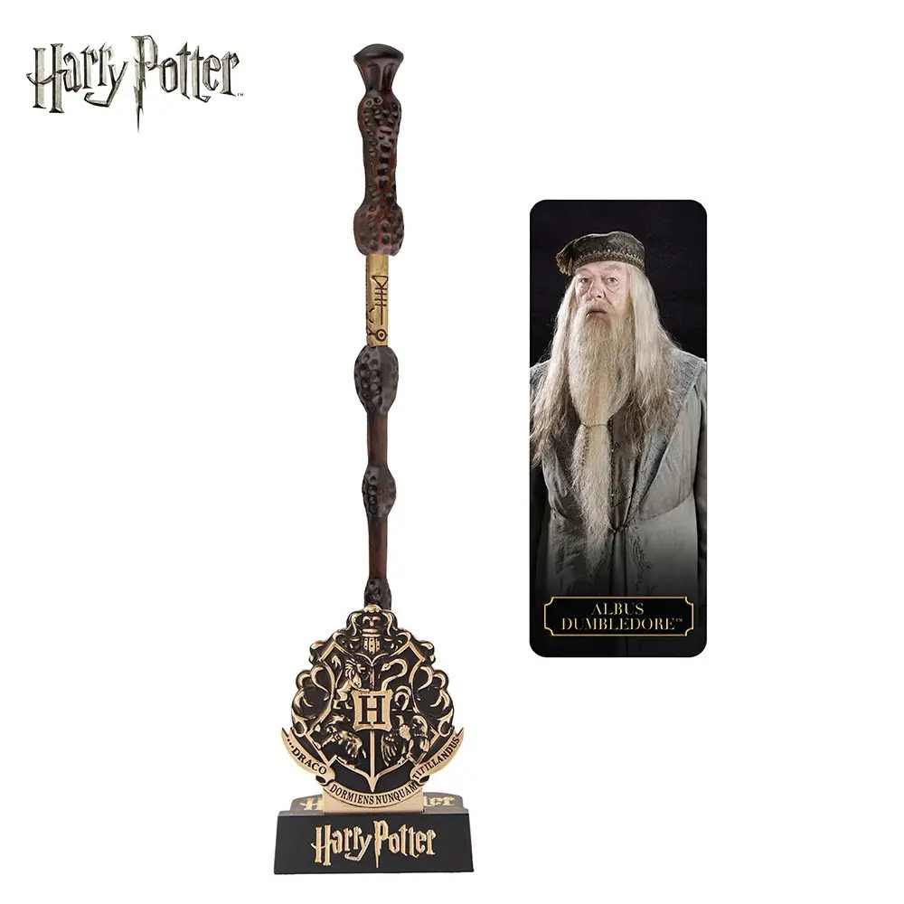 Harry Potter Elder Wand Pen, Specialty Pen, Writing Stationery, Albus Dumbledore Magical Collectible, Hogwarts Stand Included, Perfect Gift for Fans & Collectors