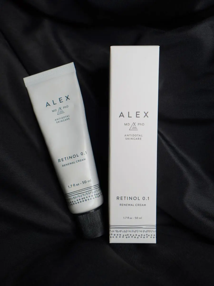 AlexMD PhD Retinol 0.1 Renewal Cream 50 ML - Anti-Aging Skincare for Radiant Skin
