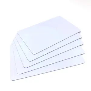 White Blank NFC Cards (5 Pack) - NTAG215 NFC Tags, Printable PVC Smart Cards with 504 Bytes Memory, Compatible with TagMo/Amiibo/Nintendo Switch/Android Phones & NFC-Enabled Devices