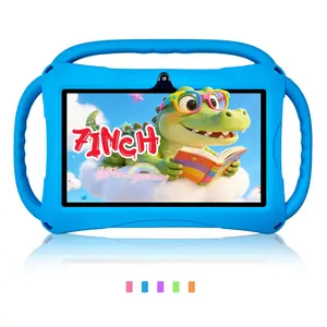 Easter Gift 7-inch Android Tablet, 5G WIFI Educational and Entertainment Learning Machine with  Educational and Entertainment Software, High-definition Screen with Multiple Smart Applications for Growth, Ideal Gift for Halloween and Christmas