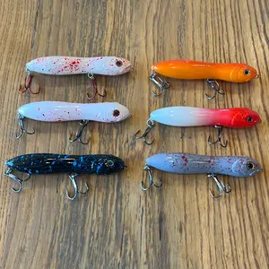 Topwater Knockers - Best Bait for Redfish & Speckle Trout - Made in Grand Bay, Alabama - Loud Rattling Noise