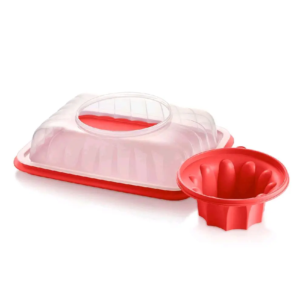 -Tupperware-Large Jello Mold 2.5 Liters