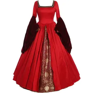 Anne Boleyn & Queen Elizabeth Tudor-Style Dresses – Victorian-Era Historical Cosplay Costumes
