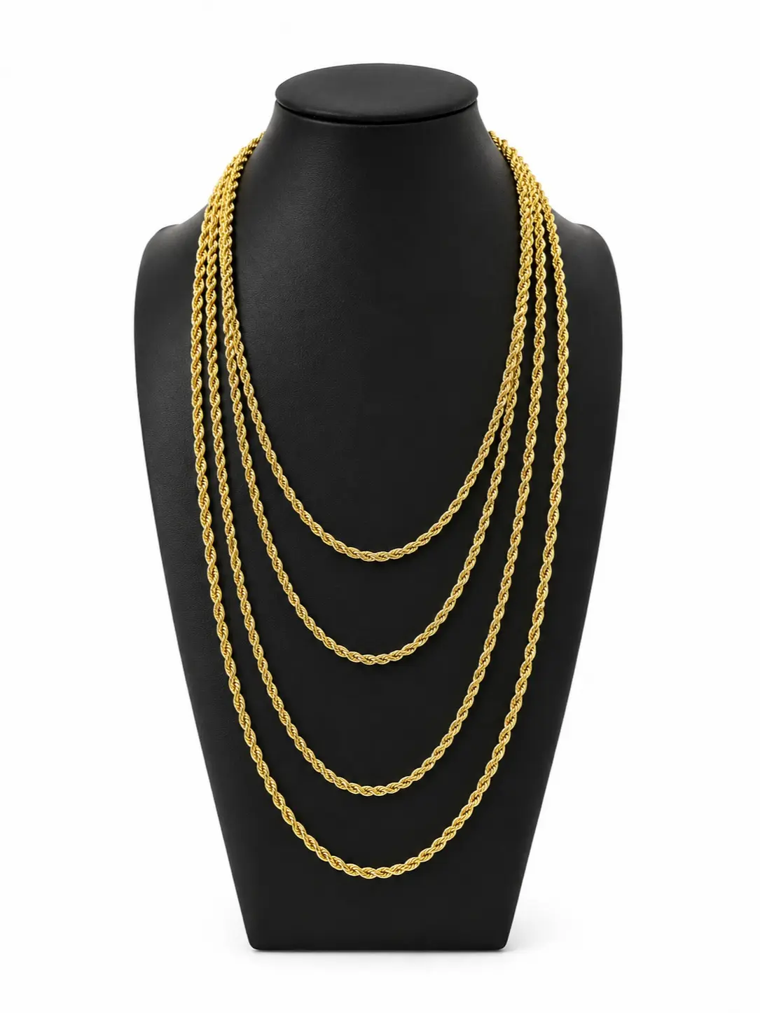 10K Gold Torcida Rope Chain