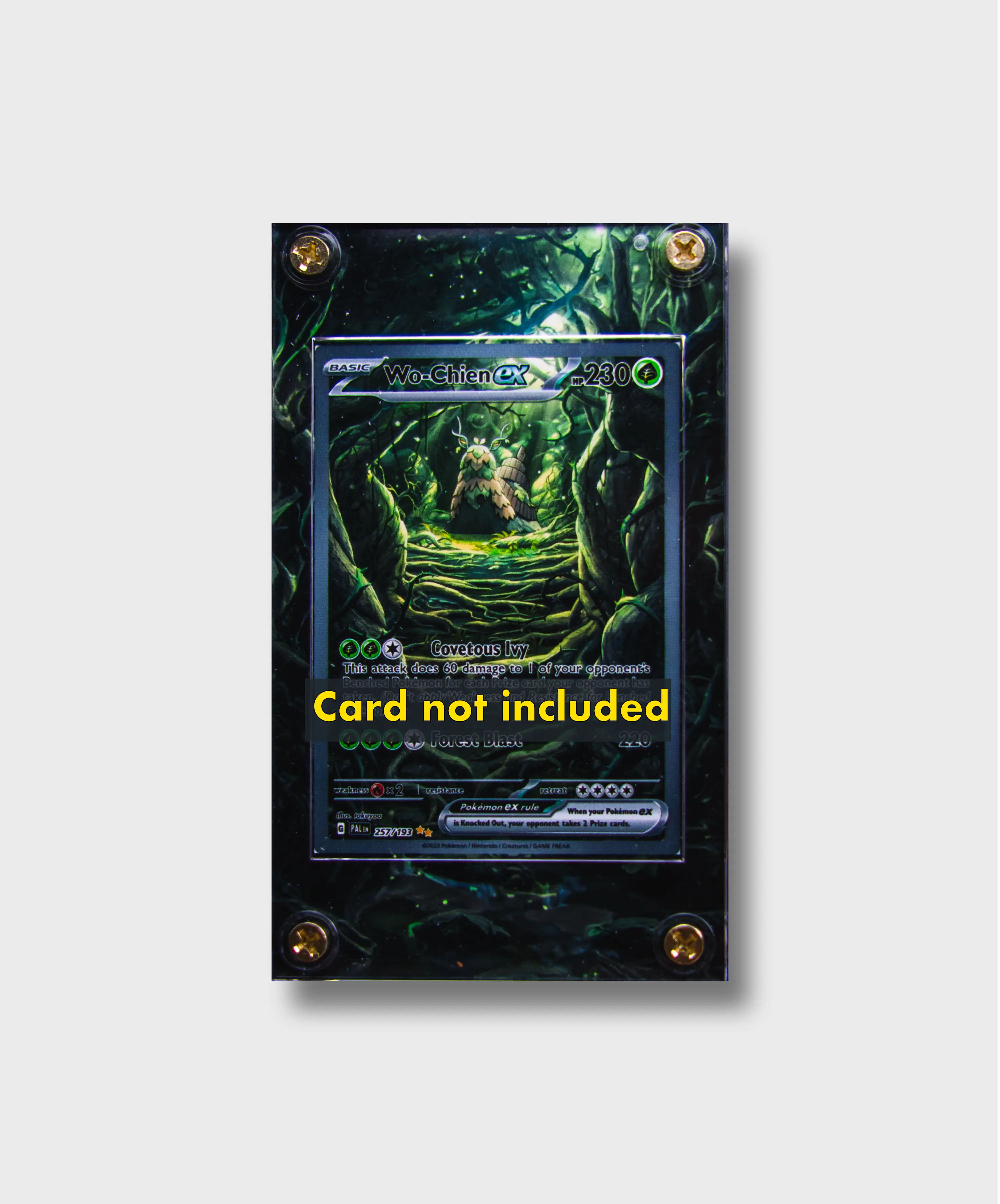 Wo-Chien ex Extended Art Custom Acrylic Holder