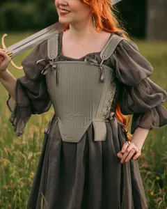 Silver Tabbed Tudor Stays